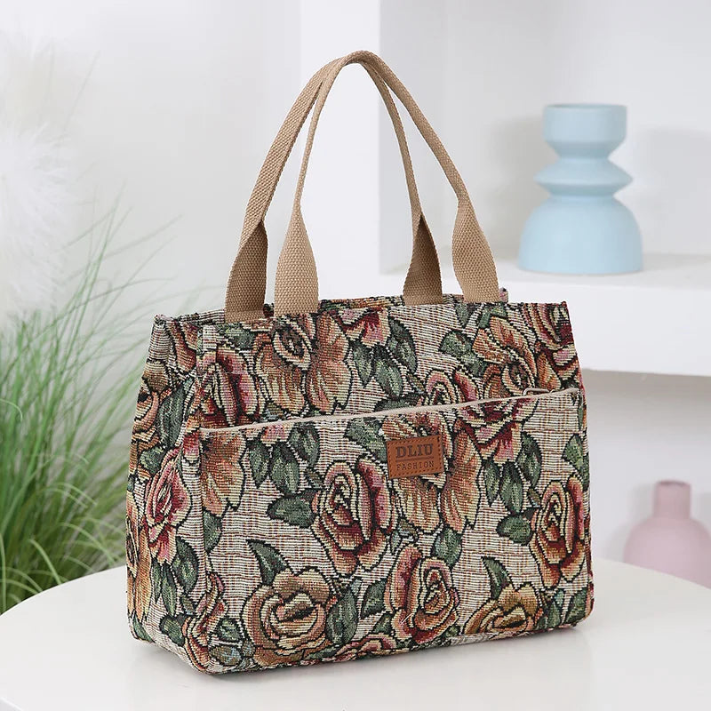 Garden of Grace Vintage Tote Bag