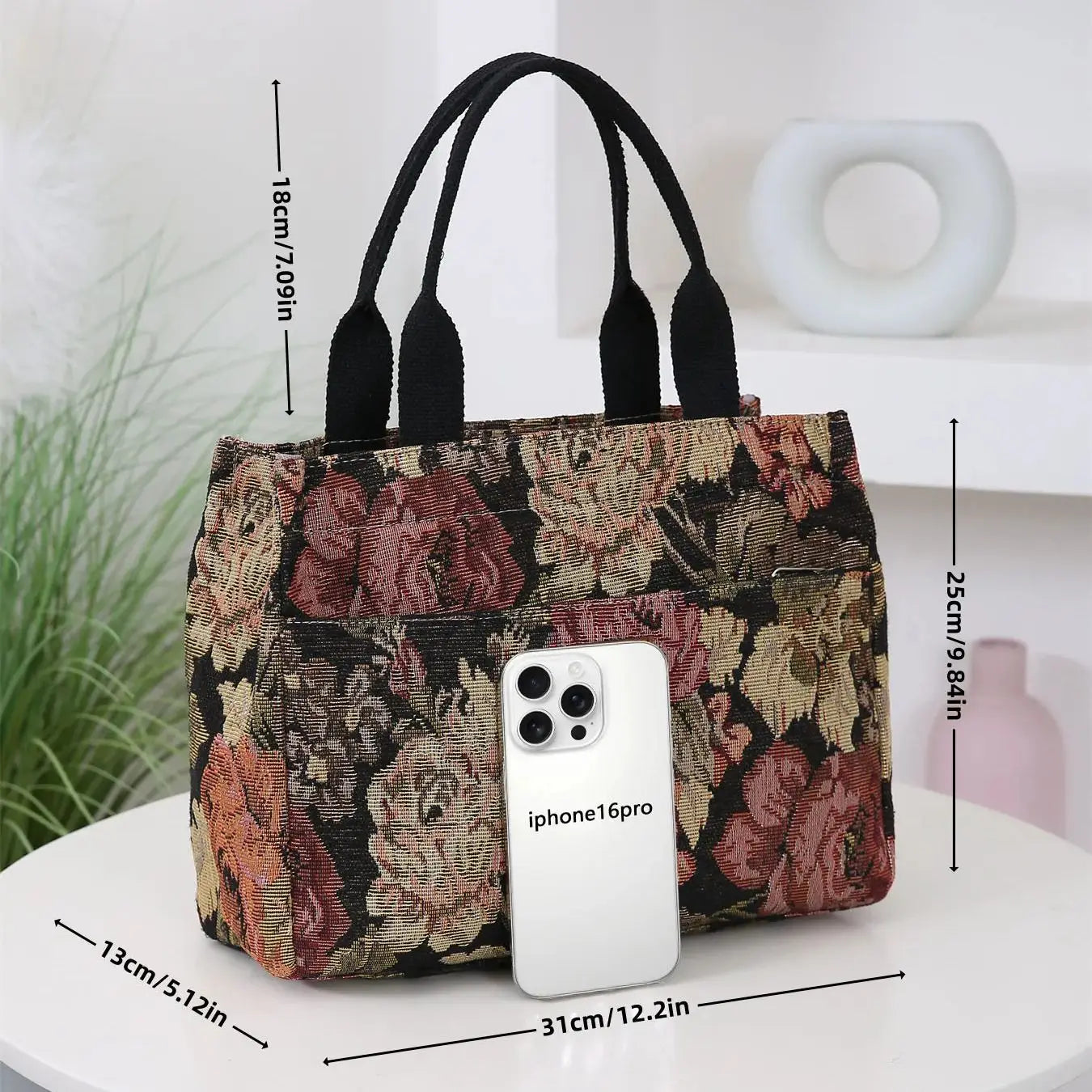 Garden of Grace Vintage Tote Bag