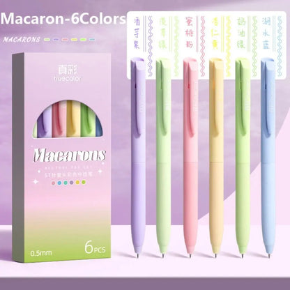 Morandi Bible Gel Pen Set - 6 Pack
