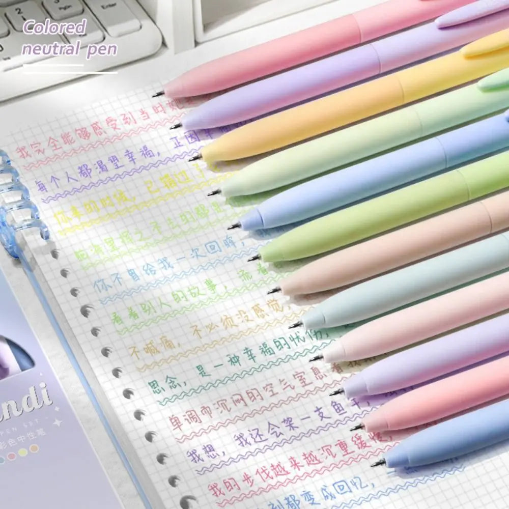 Morandi Bible Gel Pen Set - 6 Pack